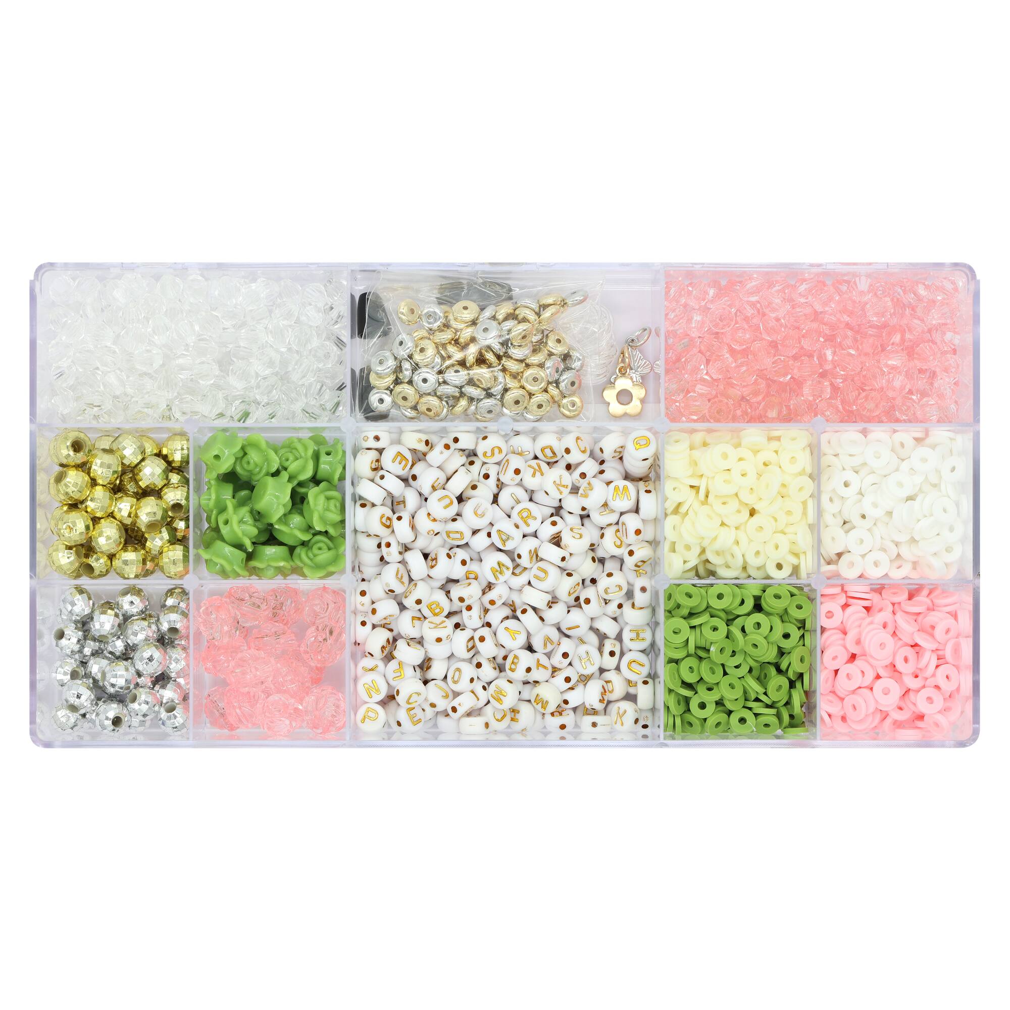 Botanicals & Alphabet Bead Kit by Creatology™